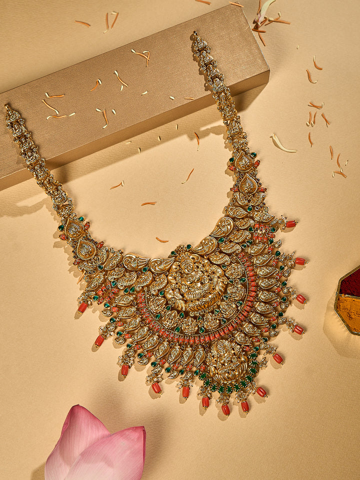 Antique Lakshmi Peacock Haram