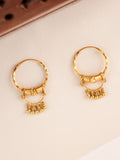 Traditional Hoop Gold Earrings