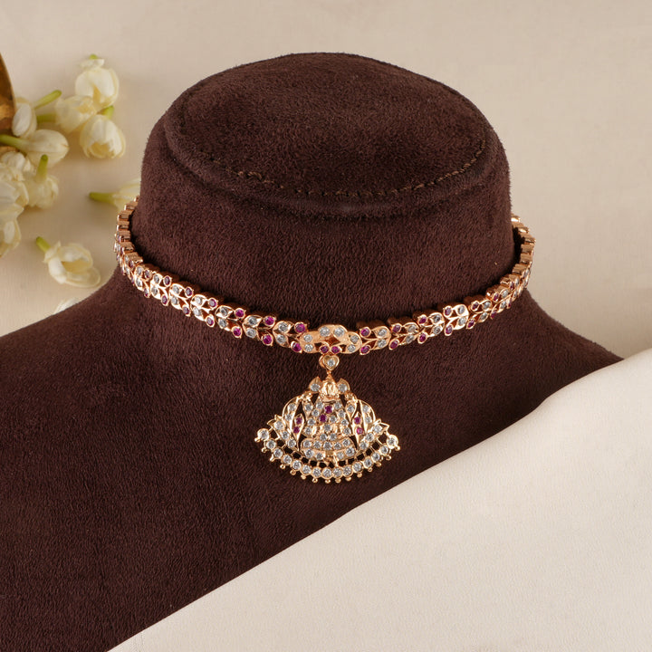Leaf Shape Ruby Pendant Attikai