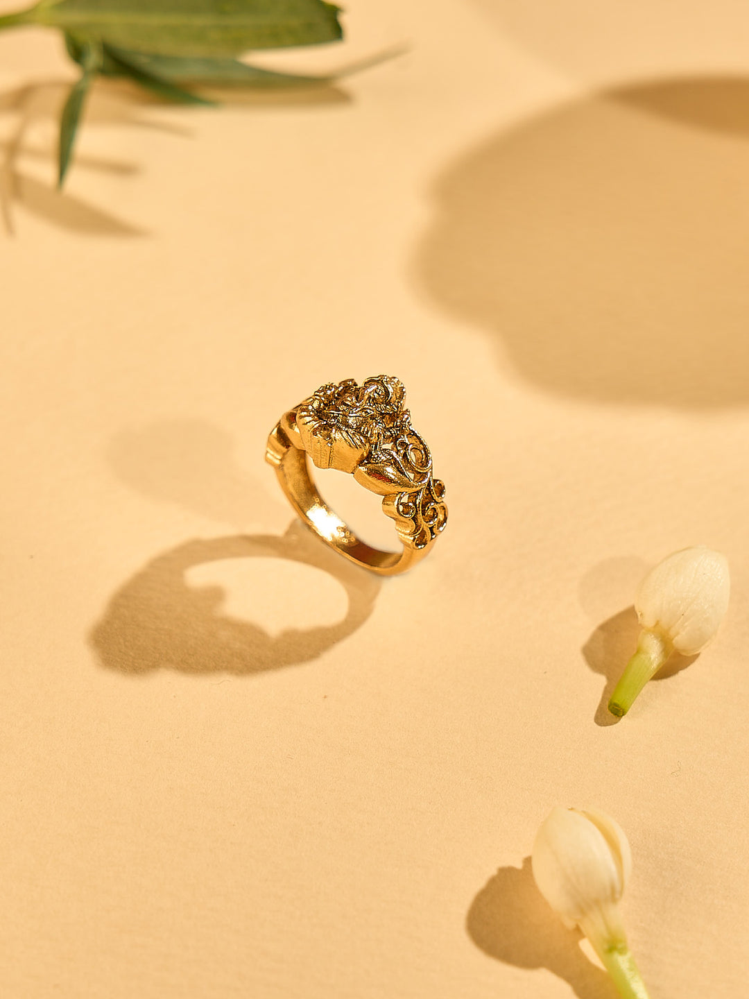 Vinayaka Rings Models Divine Bloom Vinayaka Ring – Sri Anu Jewellers