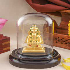 Blessed Golden Ganesha Idol