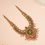 Antique Radha Krishna Temple Design Golden Haram