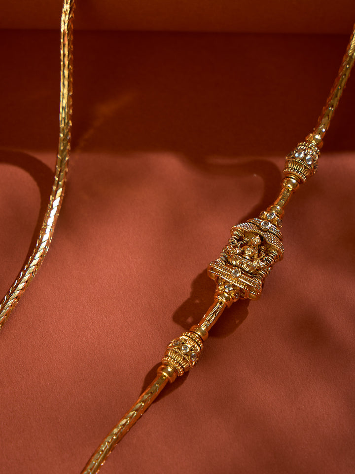 Antique Lakshmi Mugappu Chain