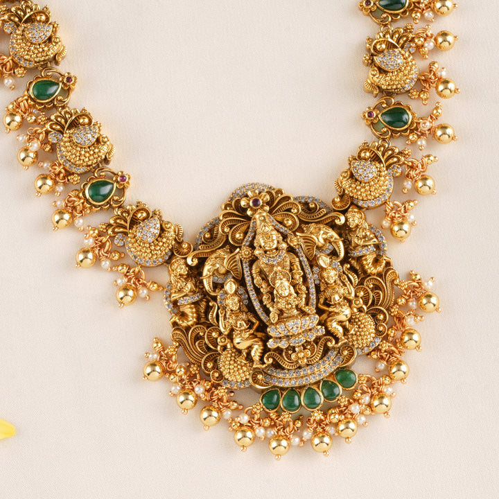 Perumal Lakshmi Radiance Bead Necklace