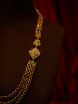 Veenu Ruby Two Layered Necklace