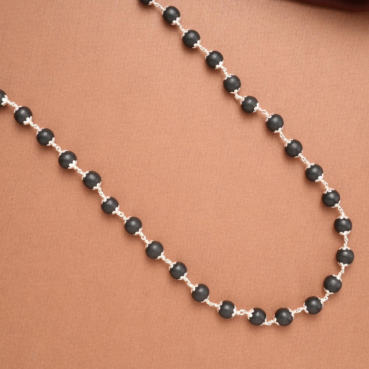 Pure Karungali Silver Malai