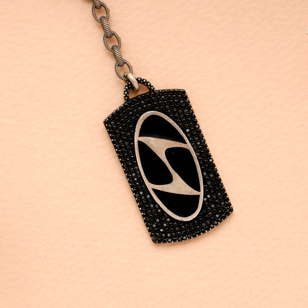 Hyundai Car Silver Keychain