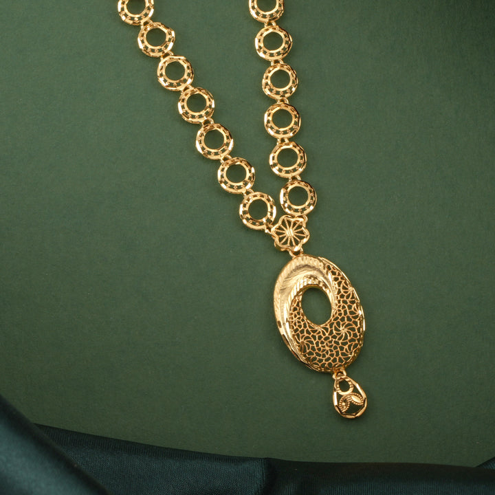 Oval Shape Dubai Pendant Haram