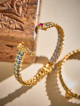 Moonlit Sapphire Bangle
