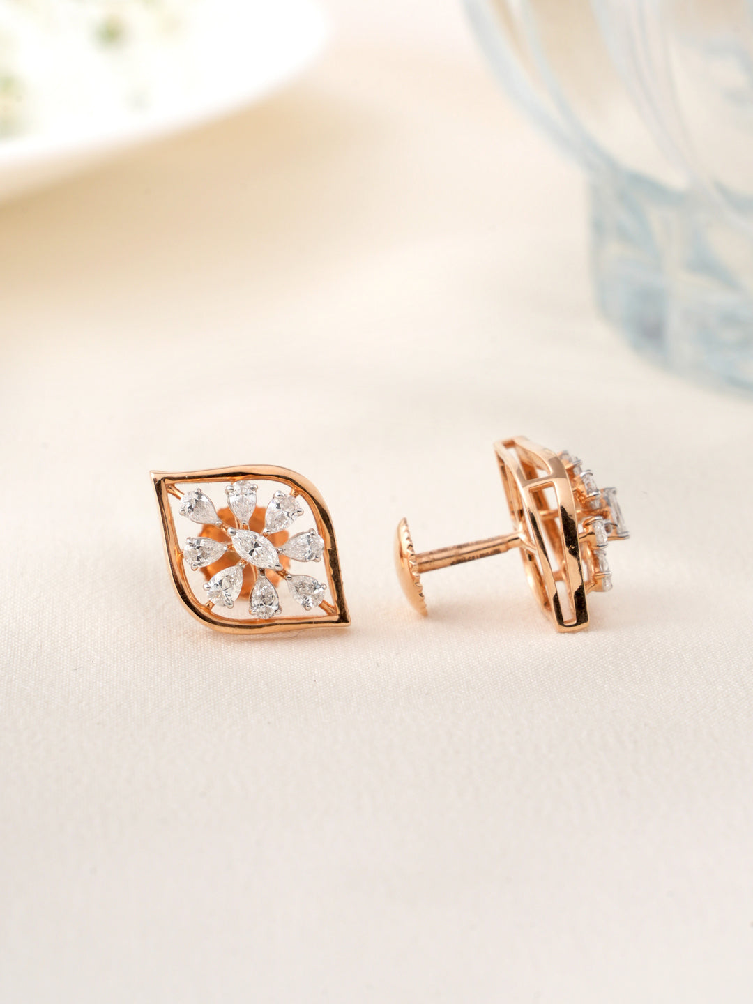 Nathali Style Diamond Earrings