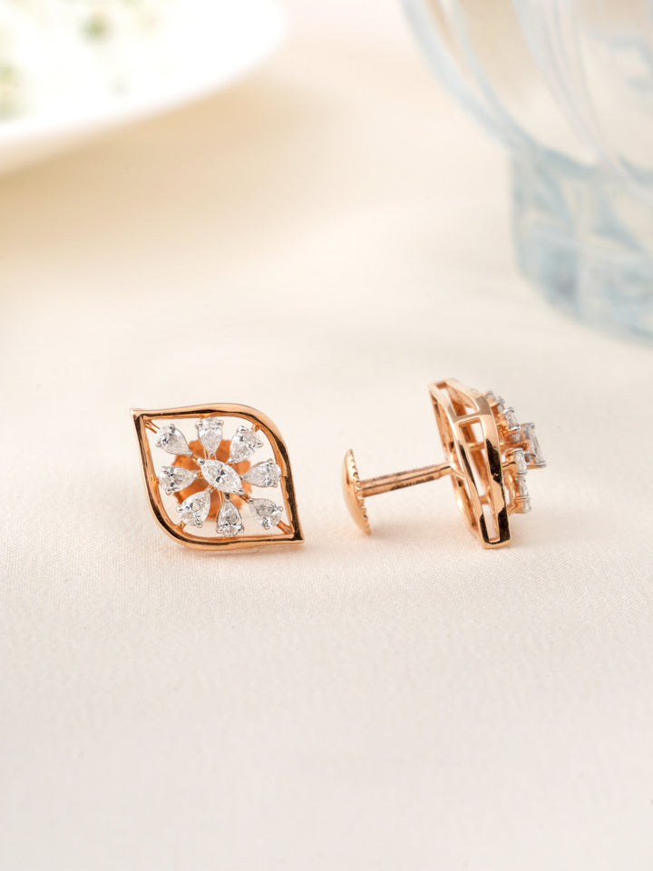 Nathali Style Diamond Earrings
