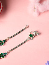 Emerald Glint Antique Baby Anklet