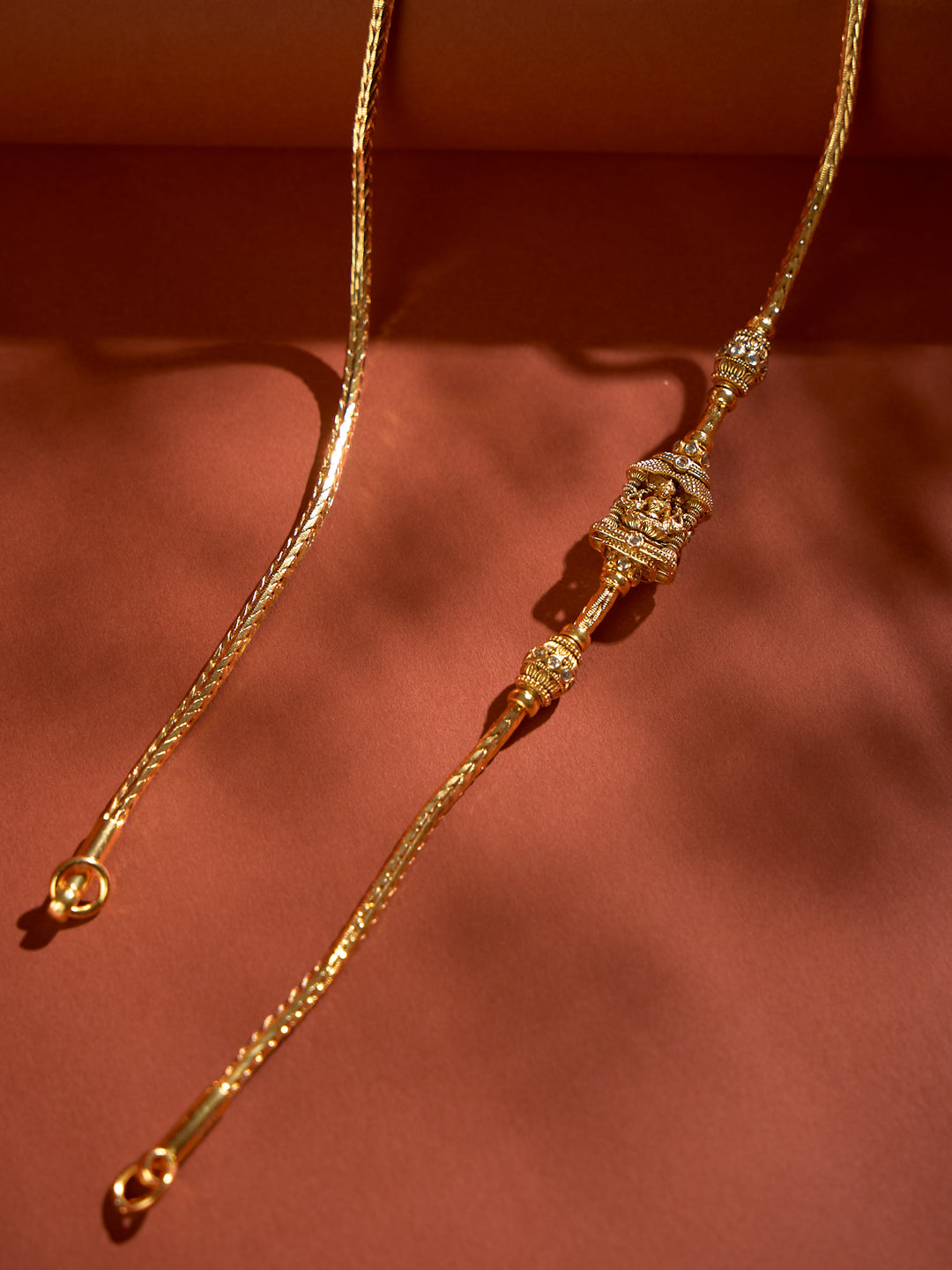 Antique Lakshmi Mugappu Chain