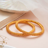 Luxury Traditional Gold Ball Bangles