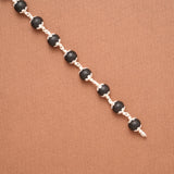 Karungali Protection Silver Bracelet