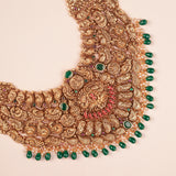 Grand Nagas Bridal Design Golden Temple Haram