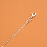 Blue Bird Charm Enamel Silver Baby Bracelet