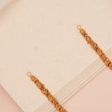 Gold Haram Long Necklace with Elephant Pendant