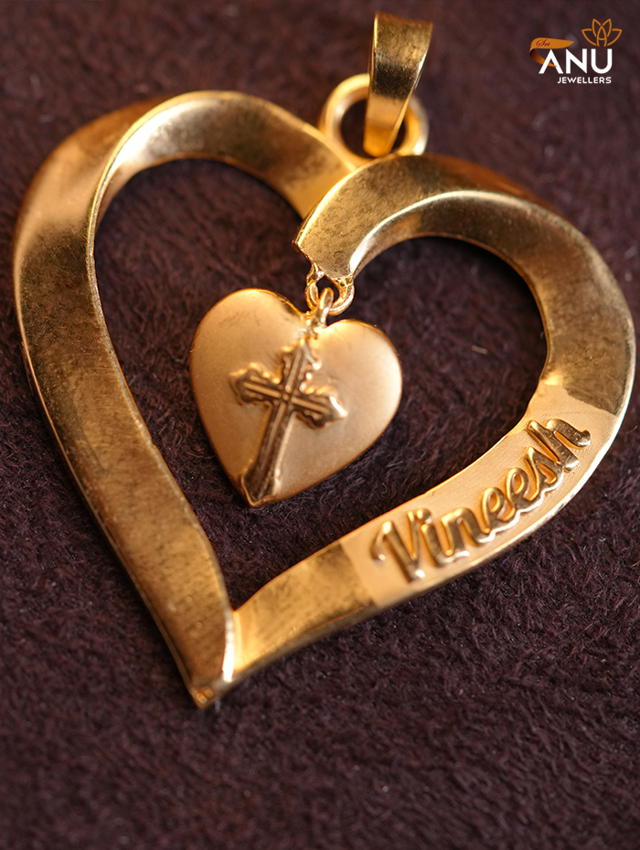 Cross Name Pendant