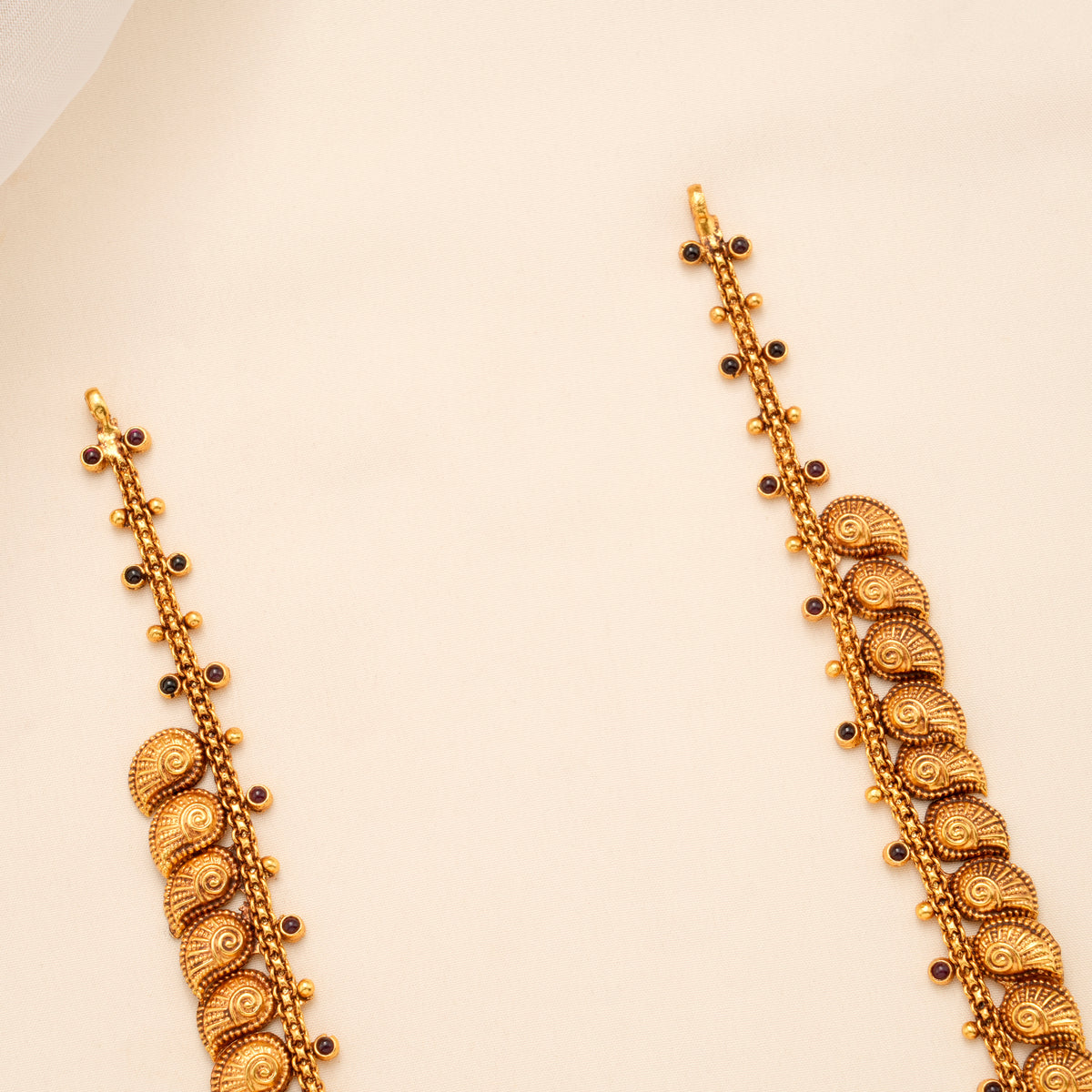 Elegant Mango Design Gold Plated Haram
