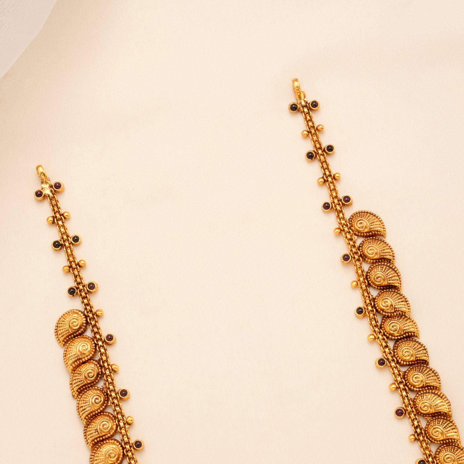 Elegant Mango Design Gold Plated Haram