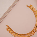 Traditional South Indian Style Gold Mullai Poo Necklace