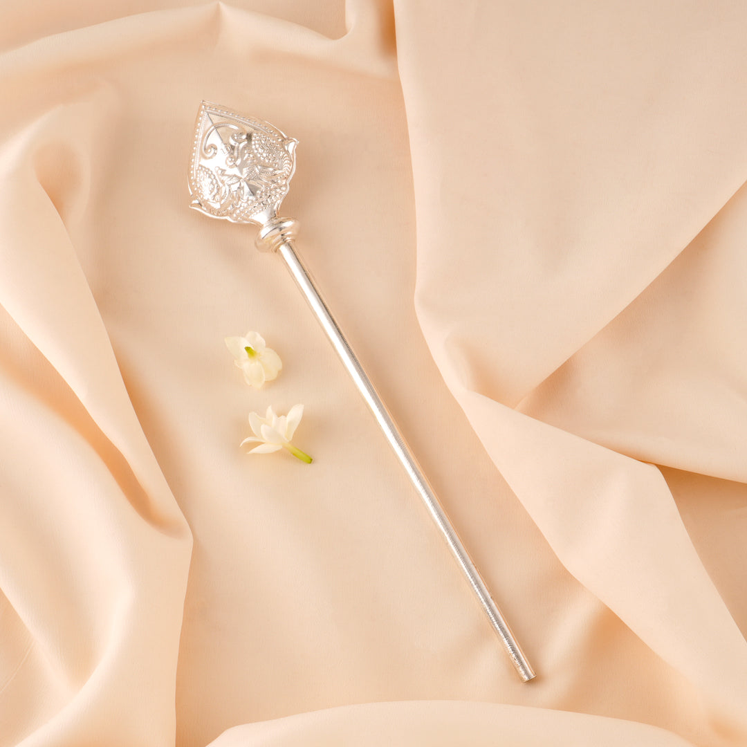 Traditional Silver Murugan Vel