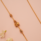 Divine Gaja Lakshmi Gold Mugappu Chain