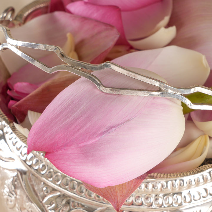 Goddess Lakshmi Silver Poo Koodai