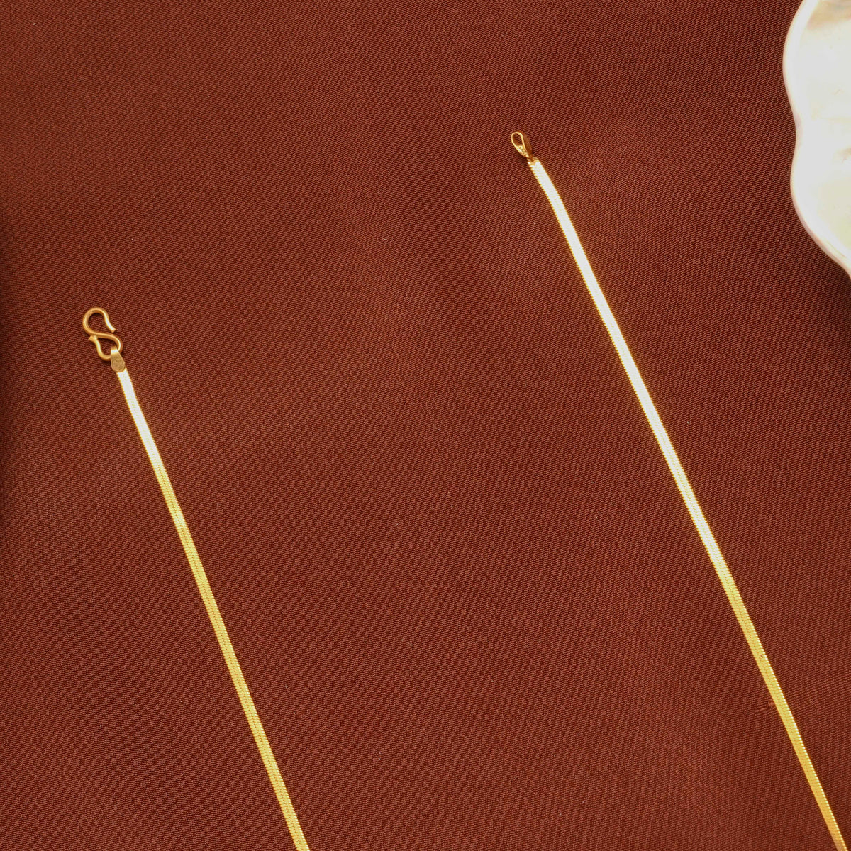 Simple Slim Sleek Gold Chain for Women