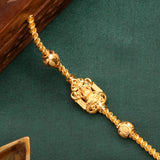 Lakshmi with Lotus Mugappu Gold Chain