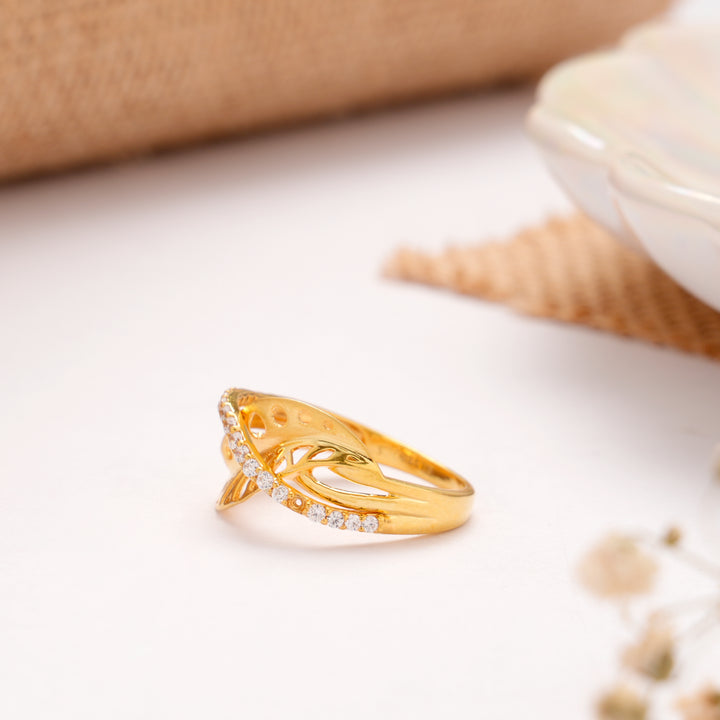 Classic Forever Loop Golden Ring