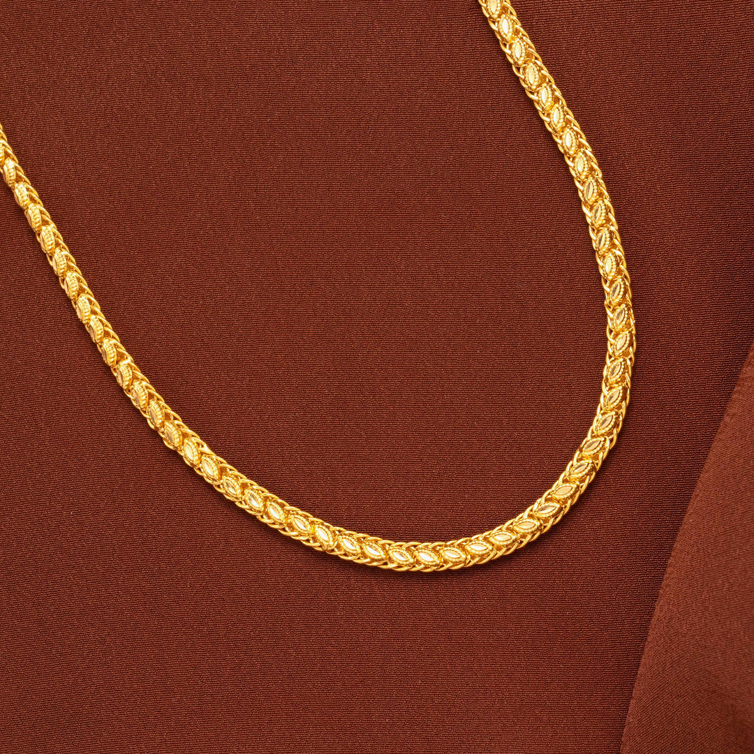 Premium Wheat Link Gold Chain