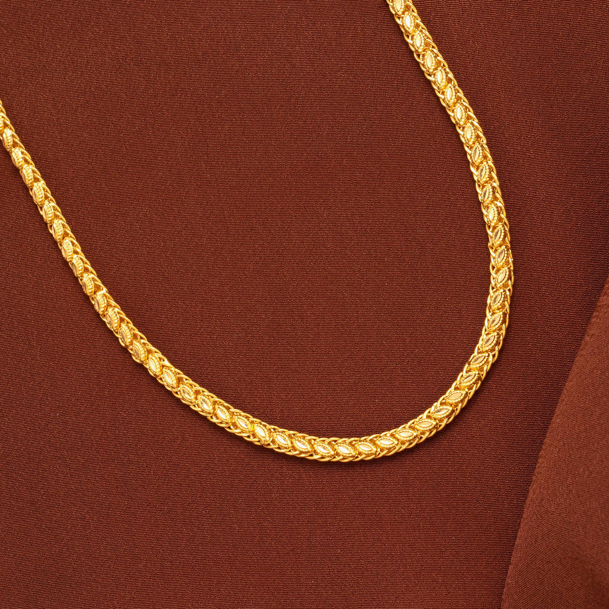 Premium Wheat Link Gold Chain