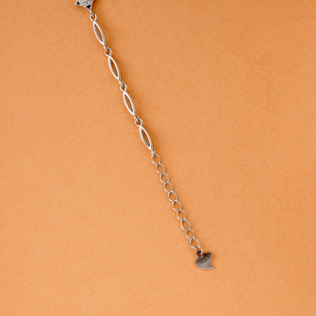 Modern Style Star Silver Bracelet