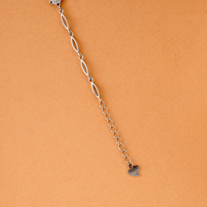 Modern Style Star Silver Bracelet