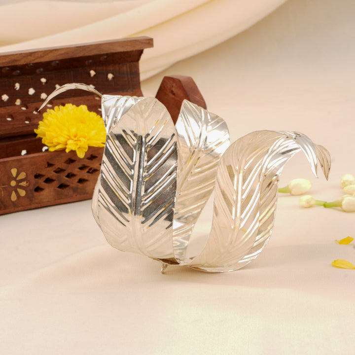 Leaf Shape Silver Kalasam