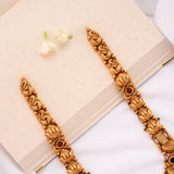 Floral Peacock with Golden Balls Haram