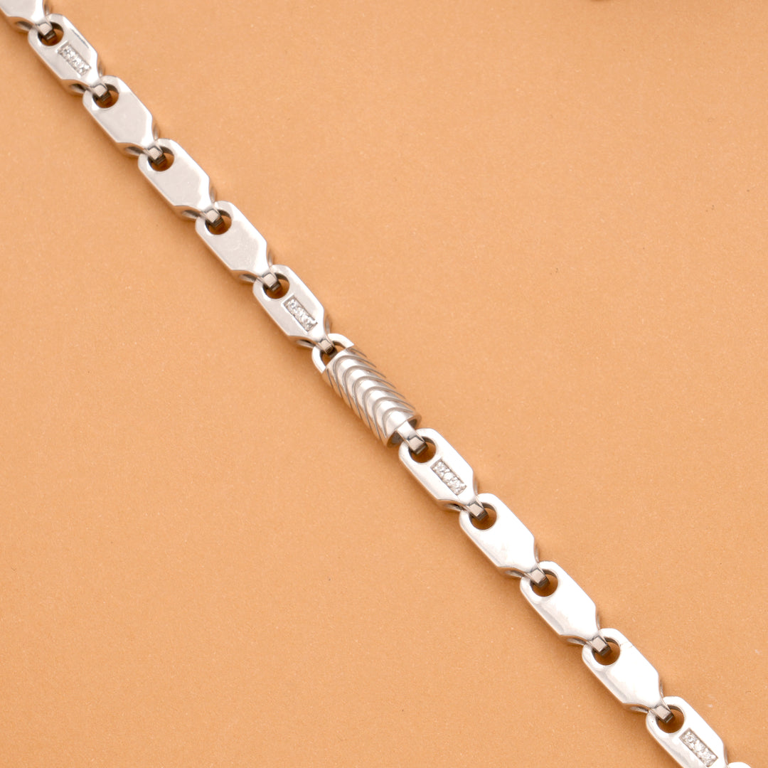 Premium Signature Silver Men’s Bracelet