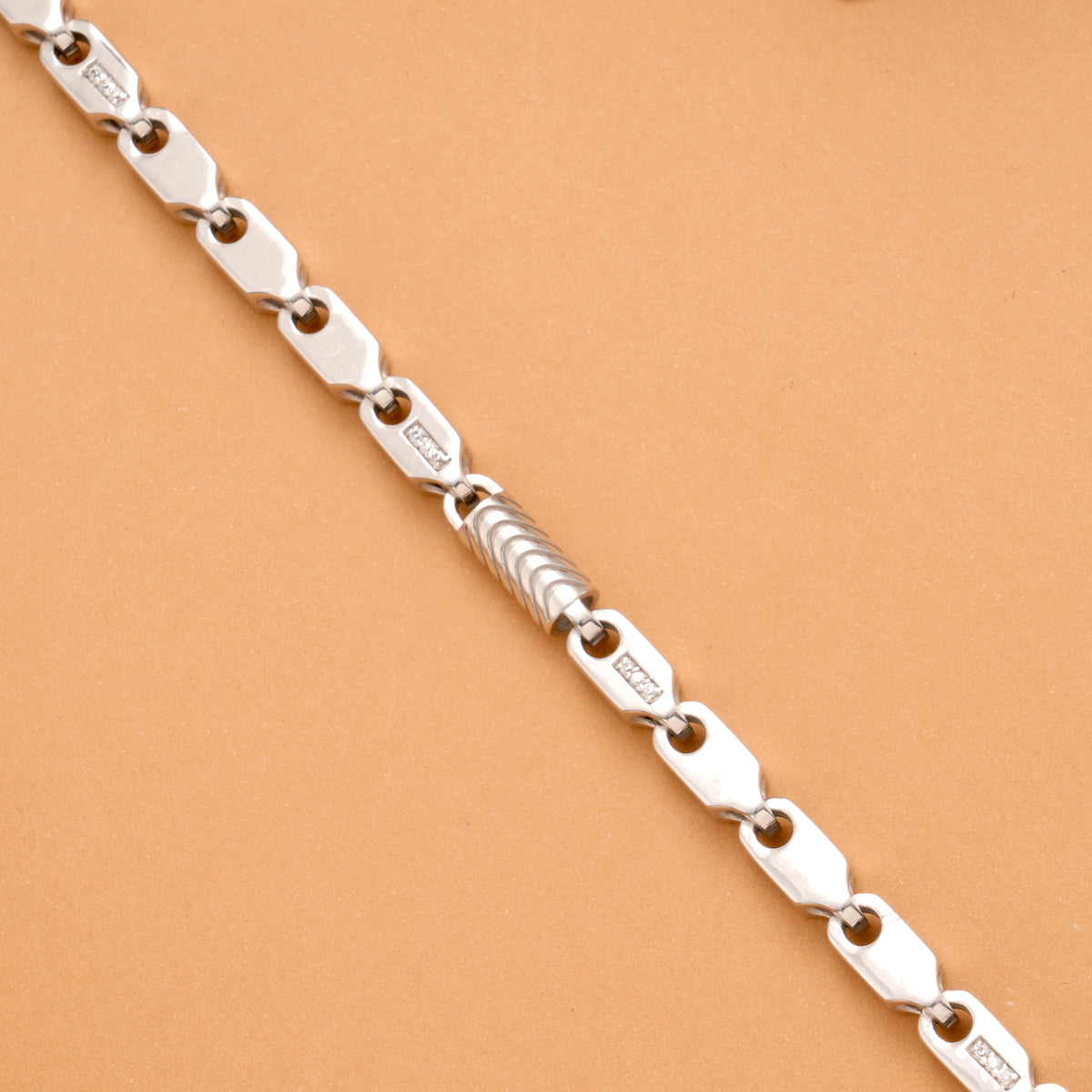 Premium Signature Silver Men’s Bracelet