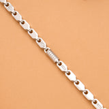 Premium Signature Silver Men’s Bracelet