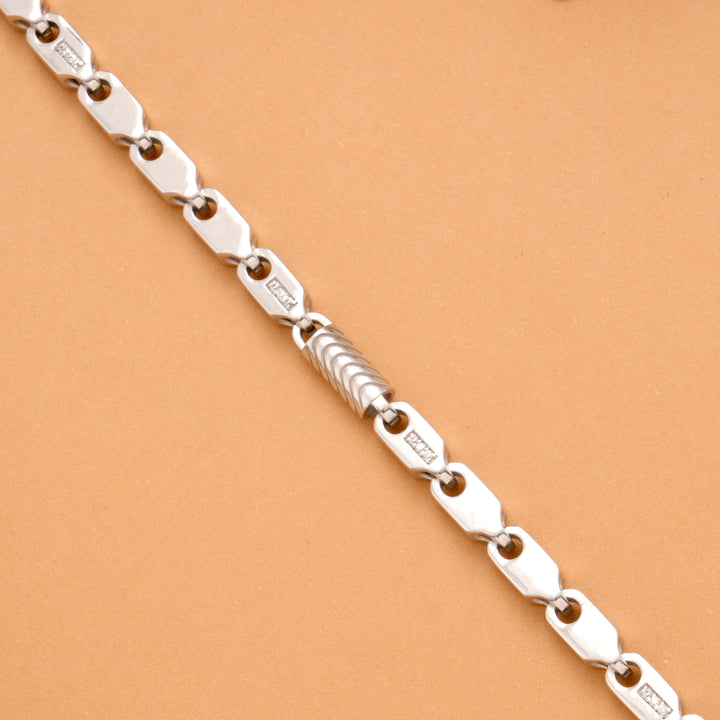 Premium Signature Silver Men’s Bracelet