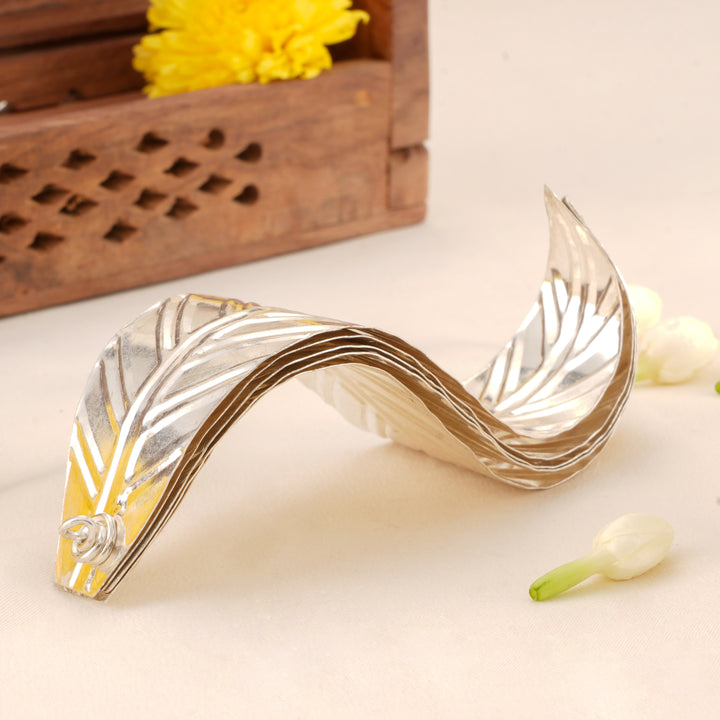 Leaf Shape Silver Kalasam