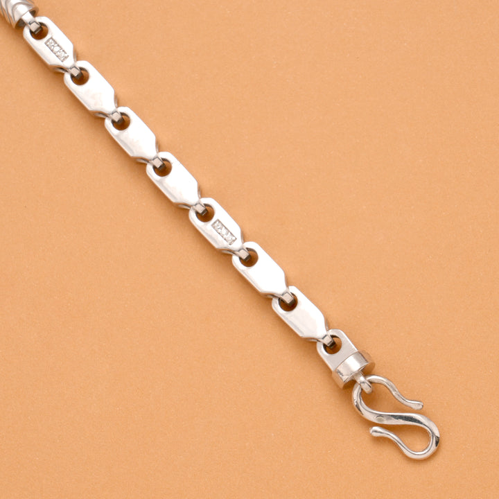 Premium Signature Silver Men’s Bracelet