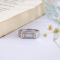 Silver Royal Facet Ring