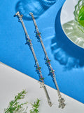 Emerald Crown Loop Antique Anklet