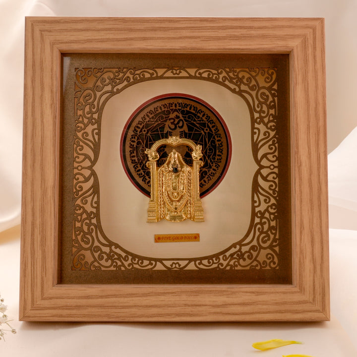 Divine Balaji Gold Foil Frame