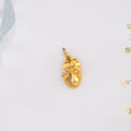 Traditional Peacock Gold Pendant
