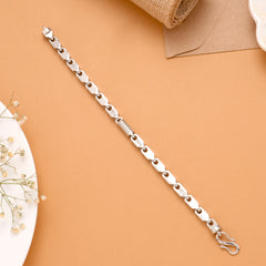 Premium Signature Silver Men’s Bracelet