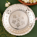Fancy Round Shape Silver Plate